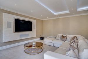 Lounge Media Wall- click for photo gallery